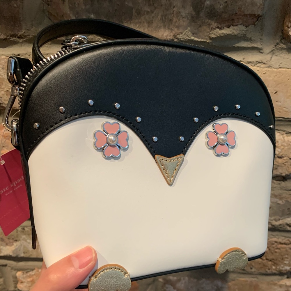 FIRM PRICE Kate spade penguin frosty crossbody - Picture 2 of 7